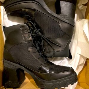 Sorel Waterproof Heeled Boots